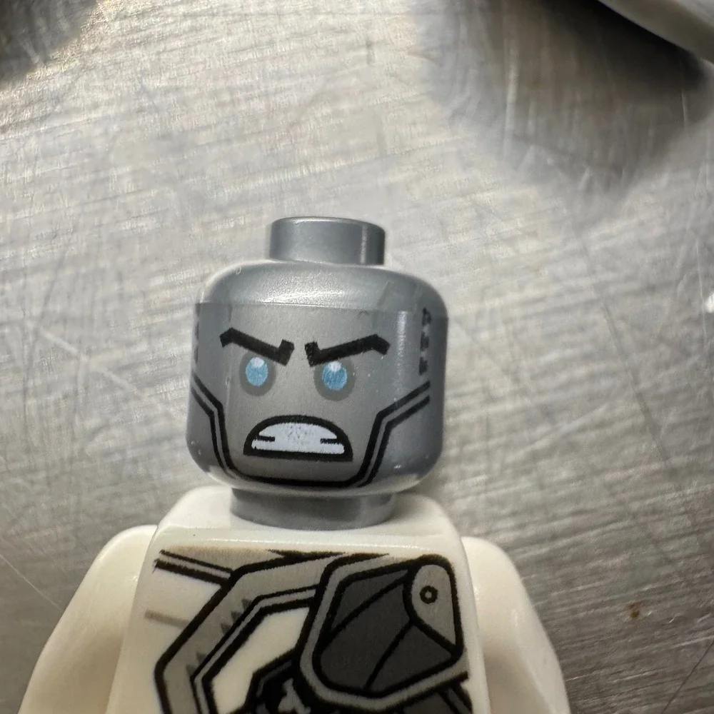 LEGO‎ Ninjago Zane Rebooted Minifigure Titanium Ninja White Blue njo094